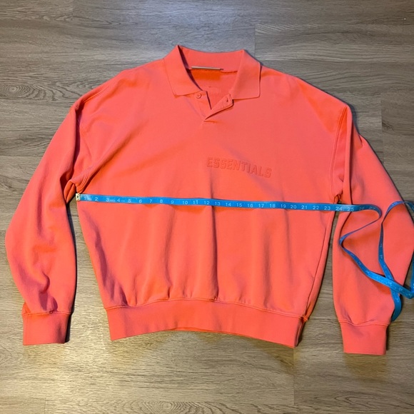 ESSENTIALS ‘CORAL’ Collared Shirt - Picture 5 of 5